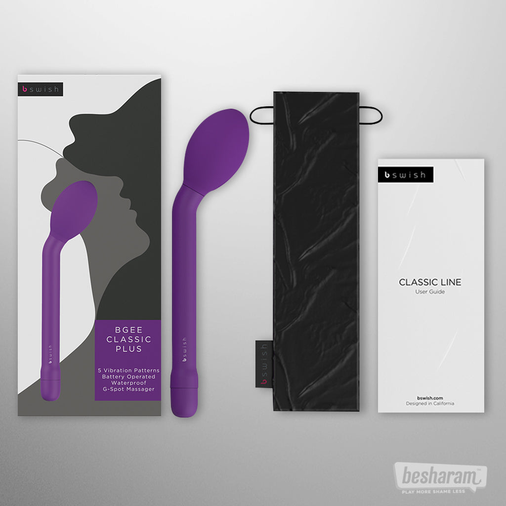 B Swish Bgee Classic G-Spot Vibrator-IMbesharam.com