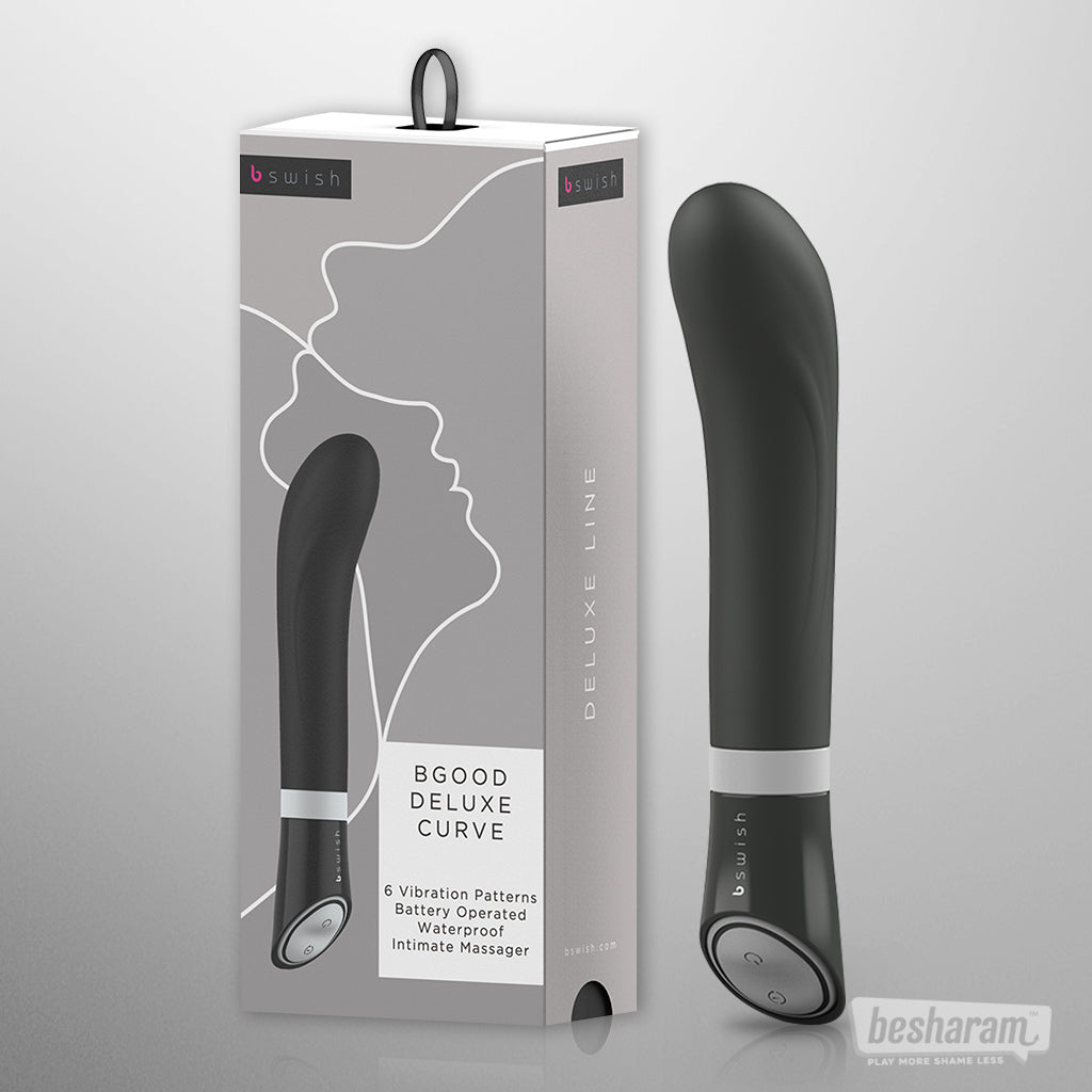 B Swish Bgood Deluxe Curve G-Spot Vibrator-IMbesharam.com