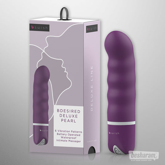 B Swish Bdesired Deluxe Pearl G-Spot Vibrator-IMbesharam.com