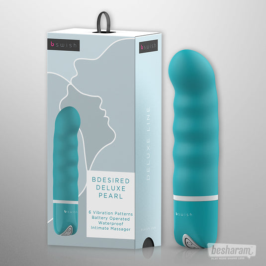 B Swish Bdesired Deluxe Pearl G-Spot Vibrator-IMbesharam.com