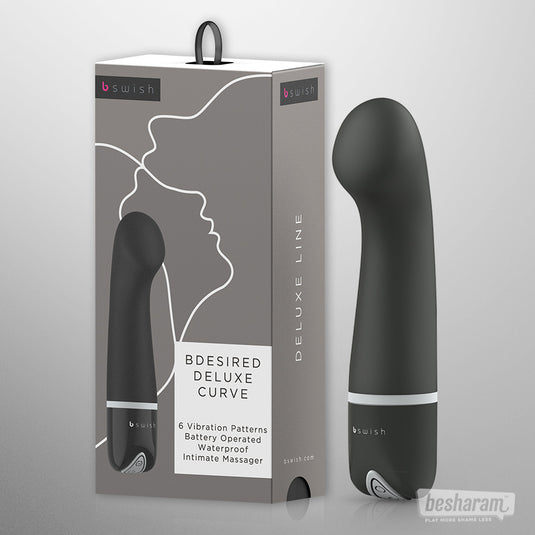 B Swish Bdesired Deluxe Curve G-Spot Vibrator-IMbesharam.com