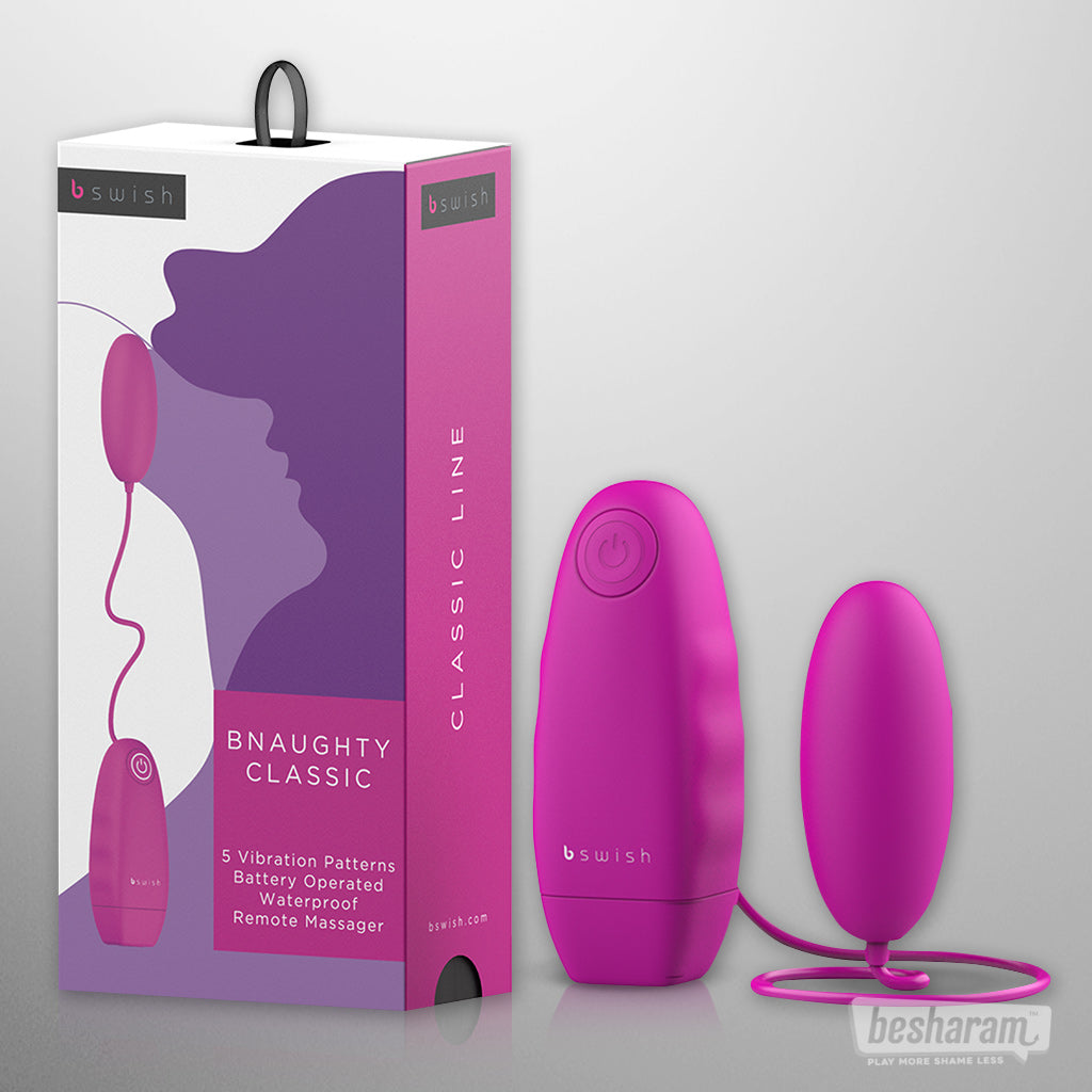 B Swish Bnaughty Classic Egg Vibrator