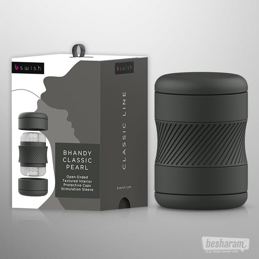 B Swish Bhandy Pearl Compact Masturbator-IMbesharam.com