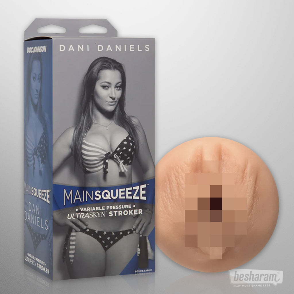 Doc Johnson Main Squeeze Dani Daniels Stroker-IMbesharam.com