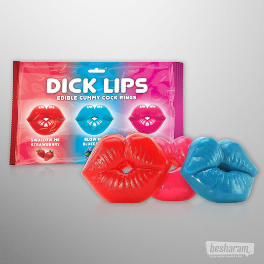 D*ck Lips Edible Gummy Cock Rings