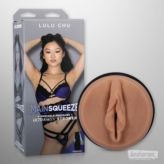 Doc Johnson Main Squeeze Lulu Chu Stroker-IMbesharam.com