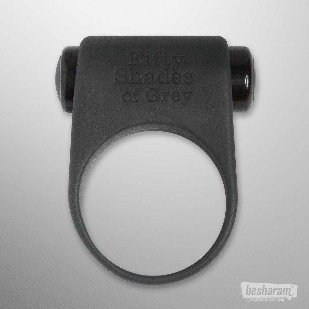 Fifty Shades Of Grey Feel It Baby Vibrating Cock Ring-IMbesharam.com