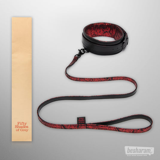 Fifty Shades of Grey Collar and Leash-IMbesharam.com