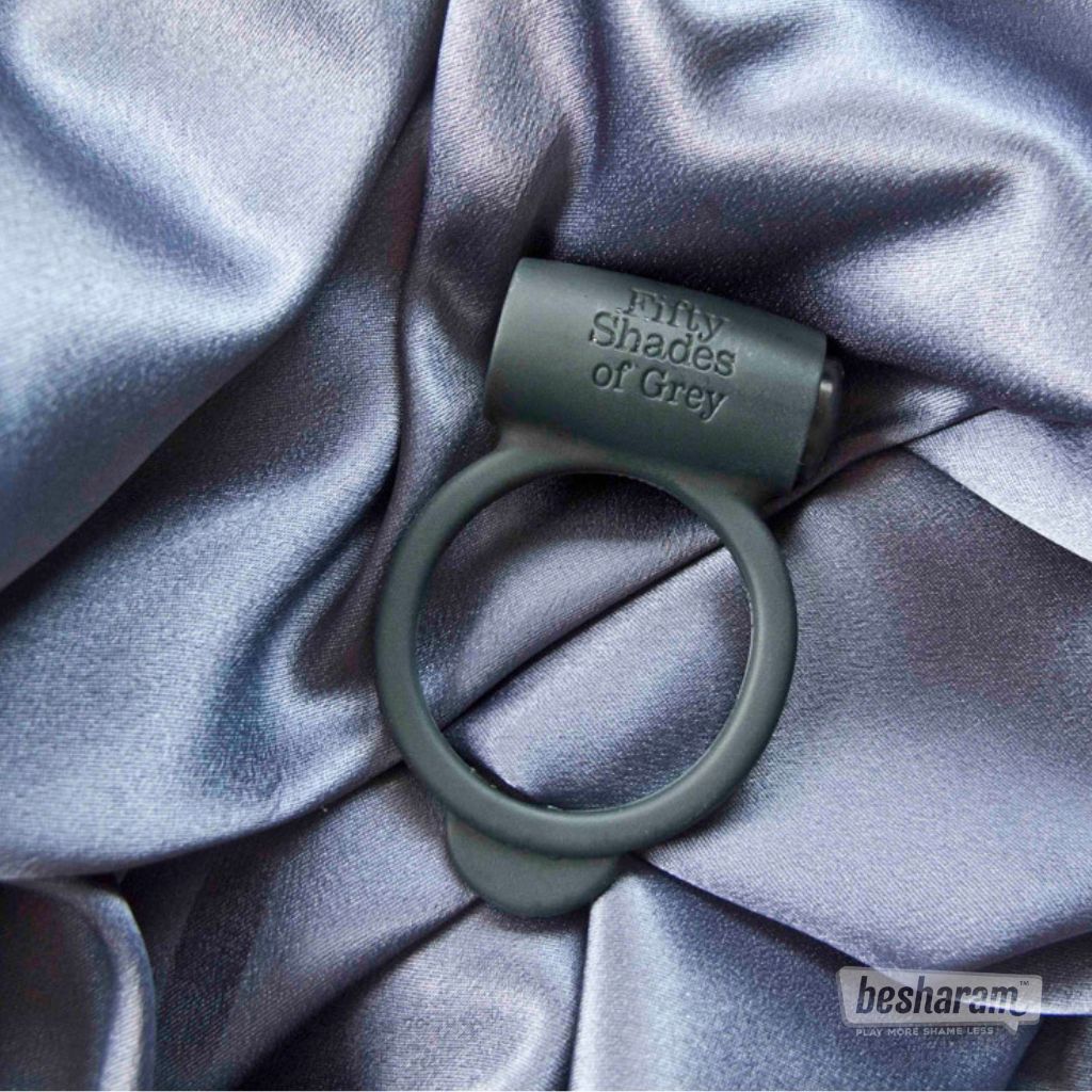 Fifty Shades Of Grey Vibrating Love Cock Ring-IMbesharam.com