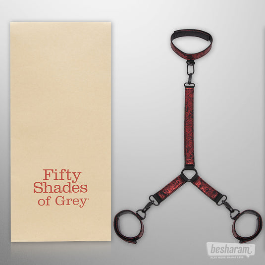 Fifty Shades of Grey Collar with Handcuffs-IMbesharam.com