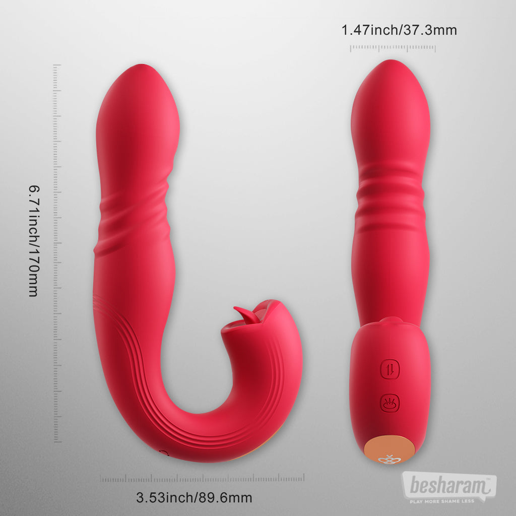 Joi Thrust 2 Dual Stimulation Vibrator-IMbesharam.com