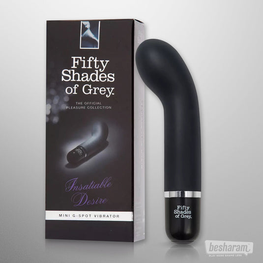 Fifty Shades Of Grey Insatiable Desire Mini G-Spot Vibrator-IMbesharam.com