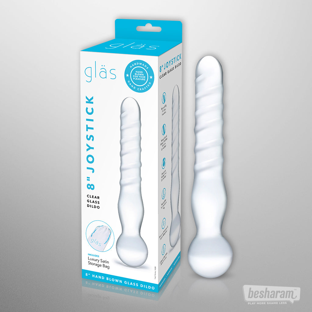 Glas Joystick Clear Dildo