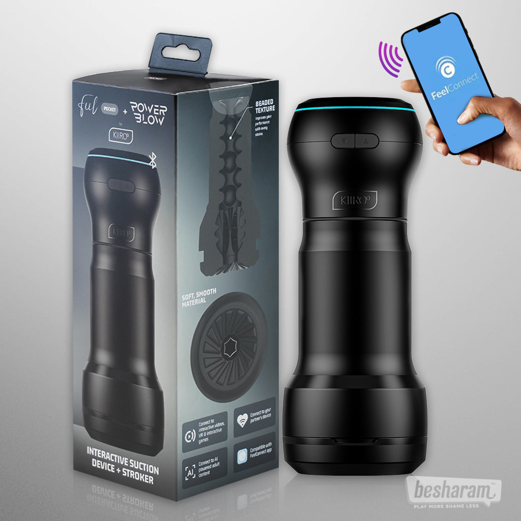Kiiroo Feel Pocket Smart Blowjob Machine-IMbesharam.com