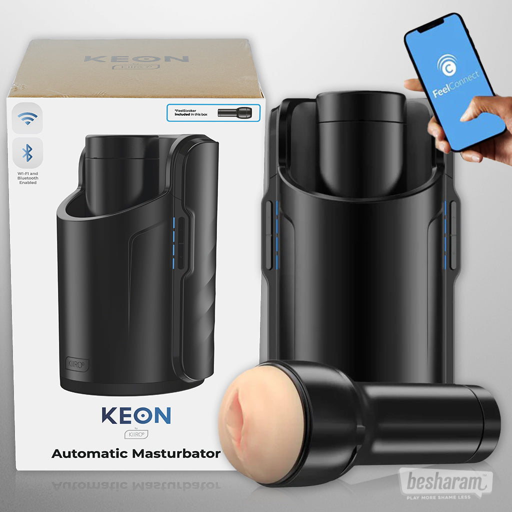 Kiiroo Keon Interactive Automatic Masturbator & Stroker Combo Pack