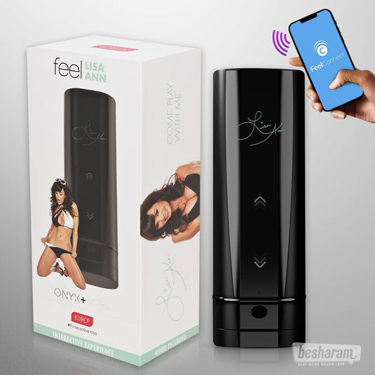 Kiiroo Onyx+ Lisa Ann Interactive Masturbator-IMbesharam.com