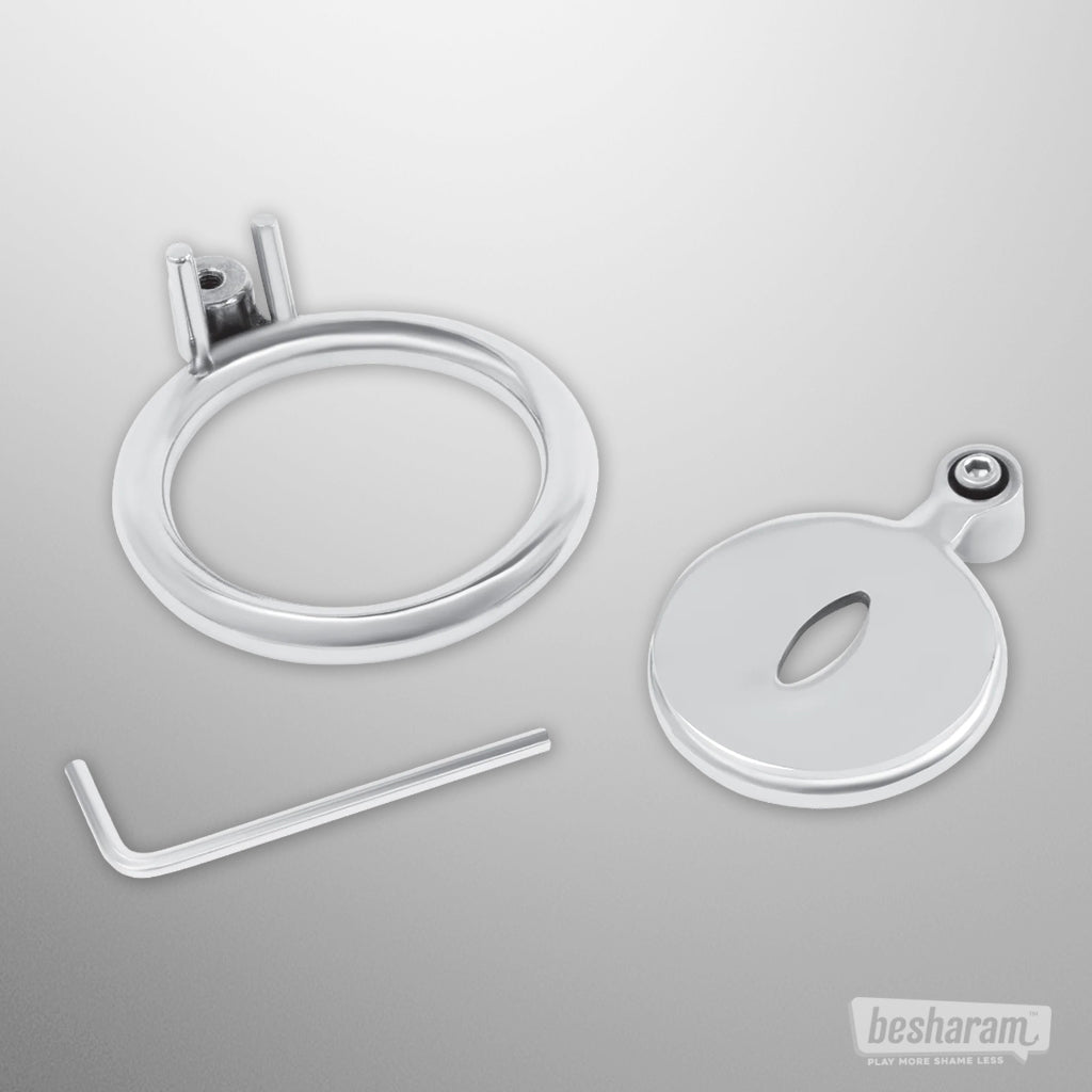 Lockmaster Flat Cats Eye Chastity Cage