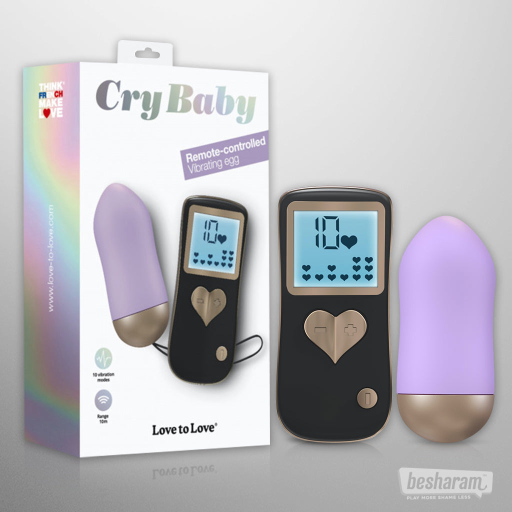 Love To Love Cry Baby Egg Vibrator-IMbesharam.com