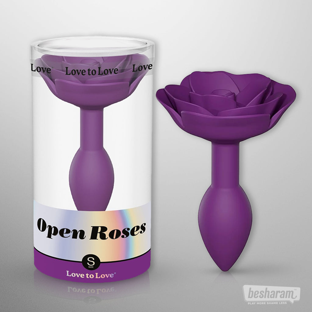 Love to Love Rose Butt Plug-IMbesharam.com