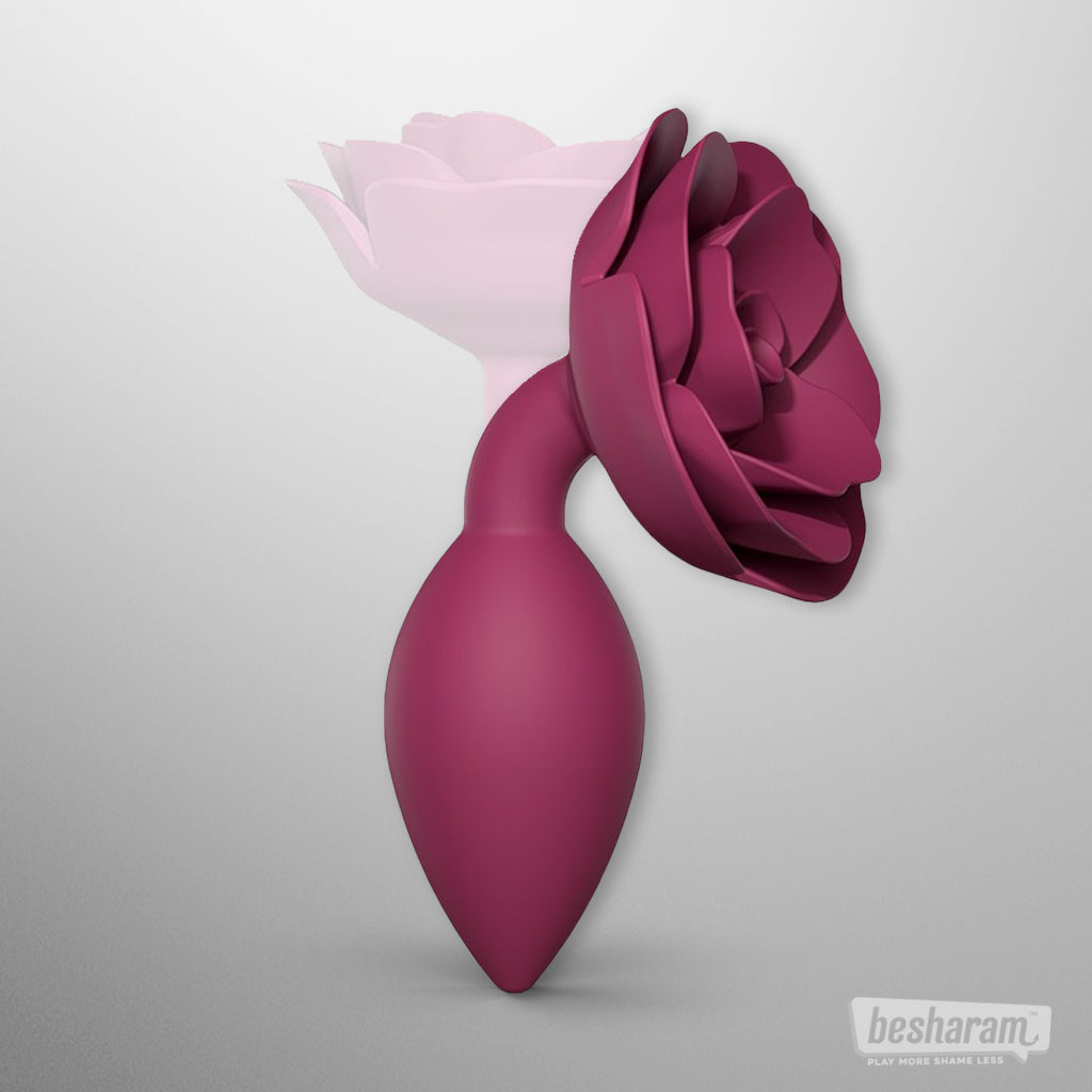 Love to Love Rose Butt Plug-IMbesharam.com