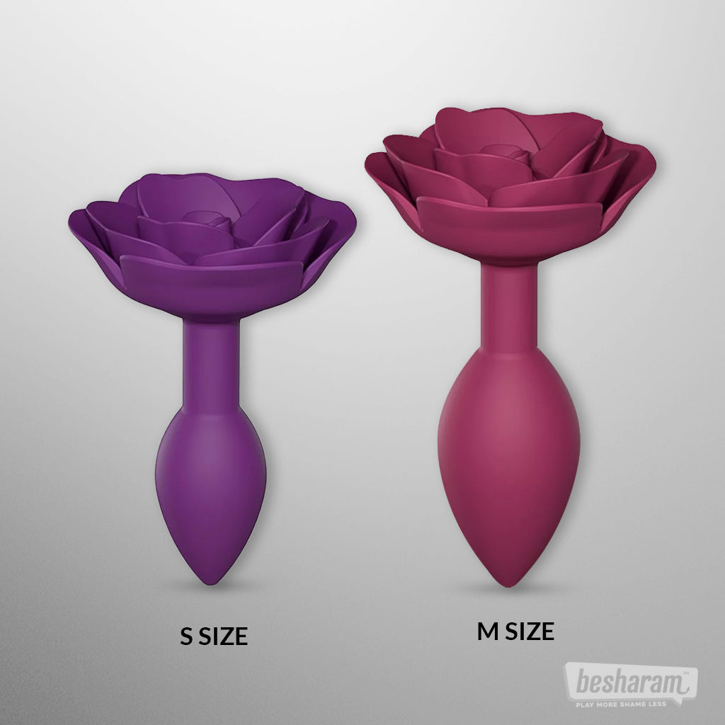 Love to Love Rose Butt Plug-IMbesharam.com