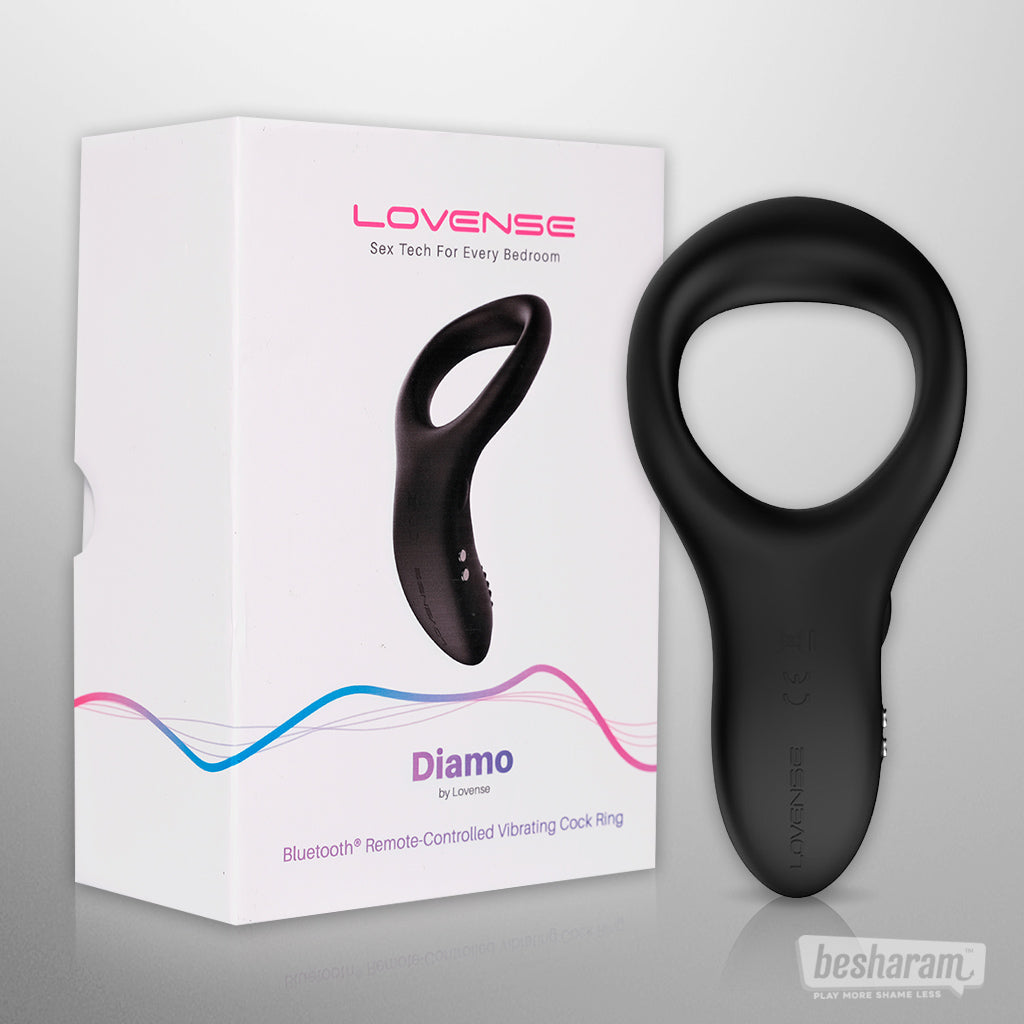 Lovense DIAMO Smart Vibrating Cock Ring-IMbesharam.com