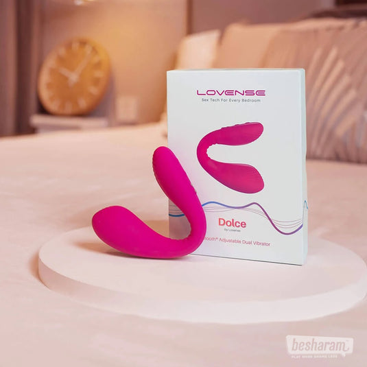 Lovense Dolce Adjustable Dual SMART Vibrator-IMbesharam.com