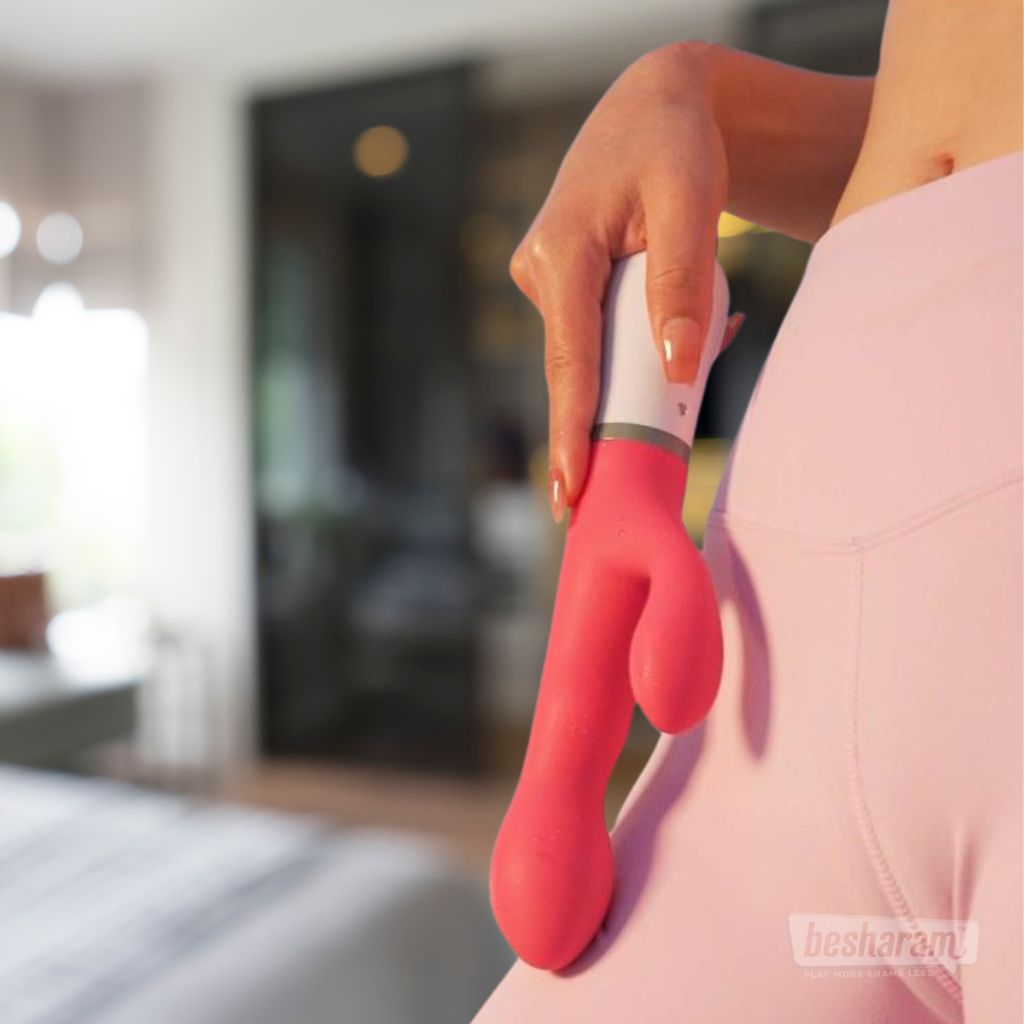 Lovense NORA Wireless Bluetooth App Rabbit Vibrator-IMbesharam.com