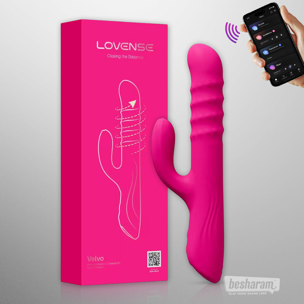 Lovense Velvo Smart Rolling Bead Rabbit VIbrator