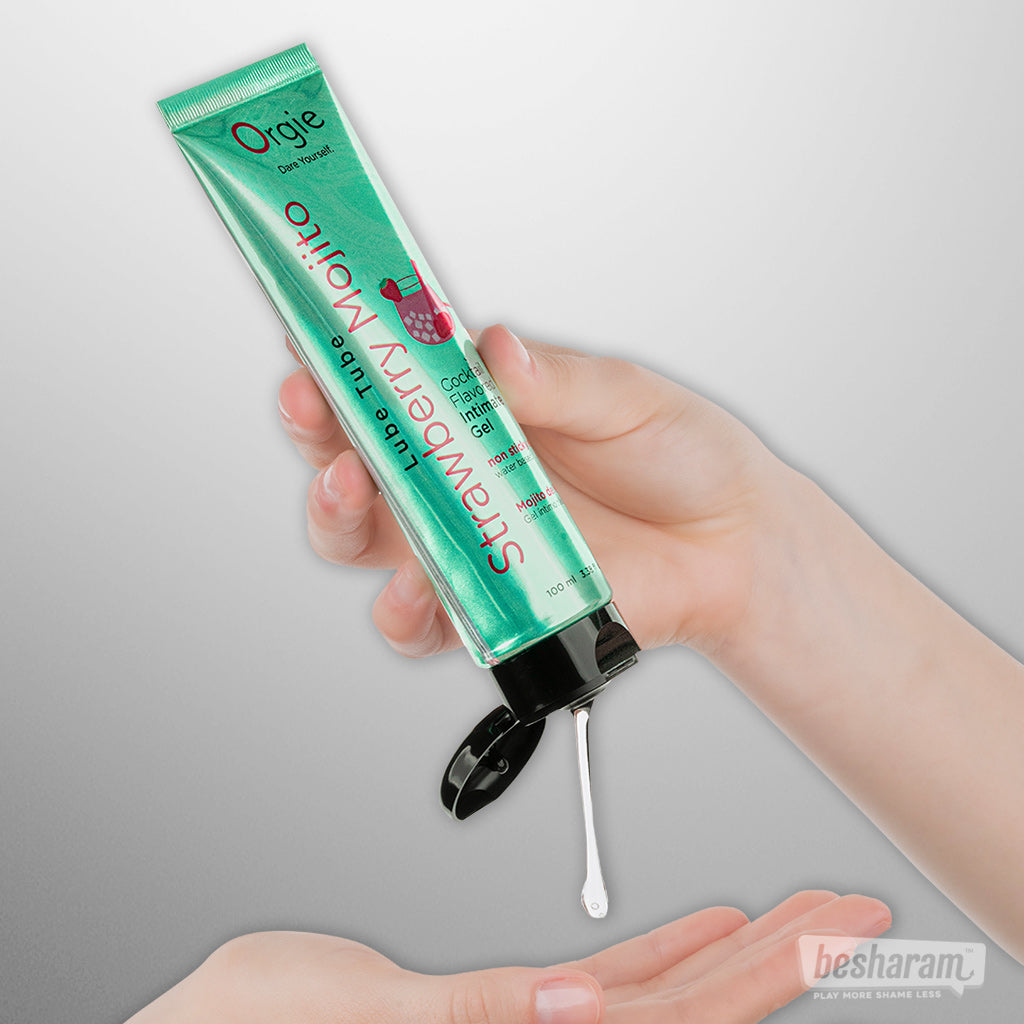 Orgie Lube Tube Cocktail Flavored Lube-IMbesharam.com