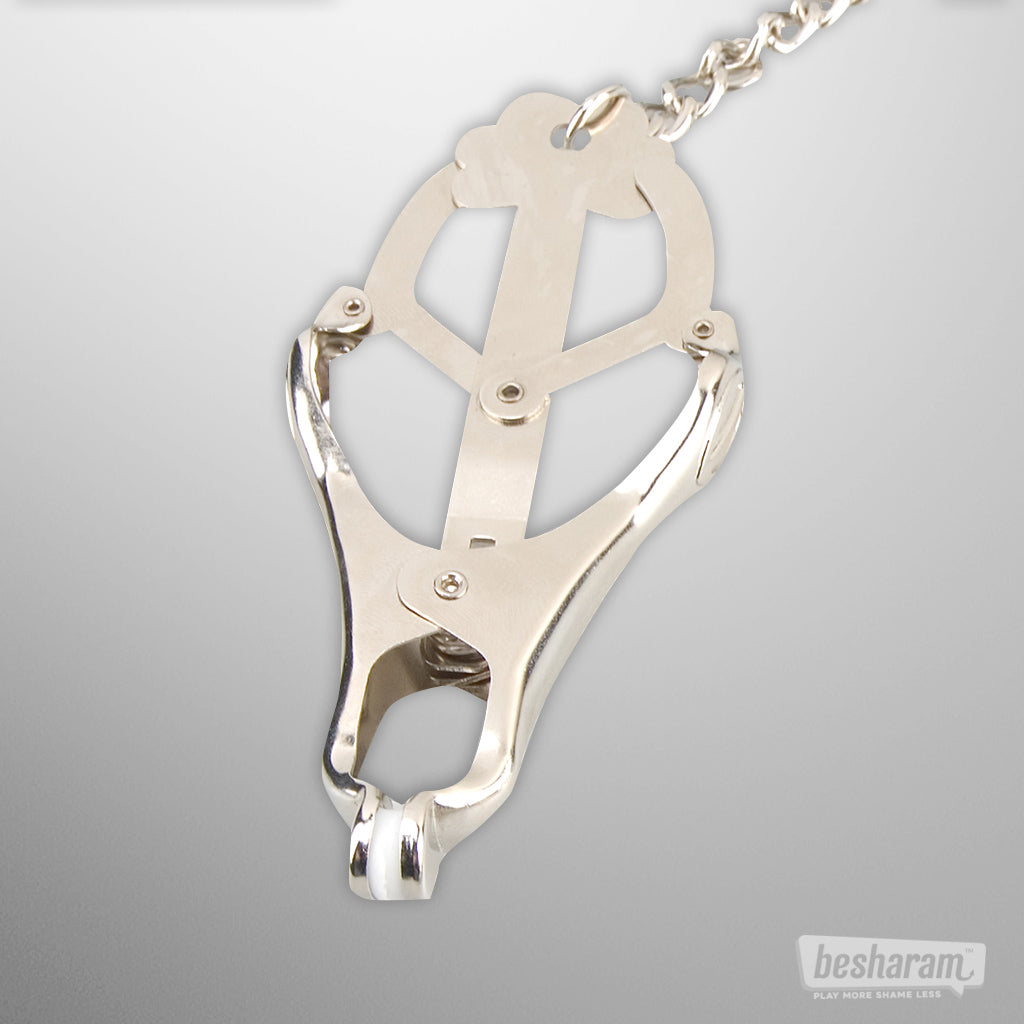 Lux Fetish Japanese Clover Nipple Clamps-IMbesharam.com