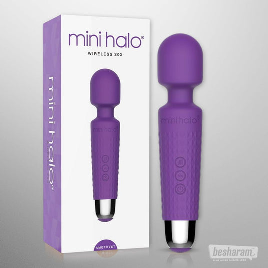 Mini Halo Wireless Wand Vibrator