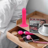 Neon SuperSmooth Vibrating Dildo-IMbesharam.com