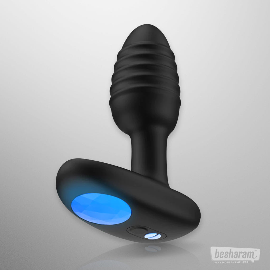 OhMiBod LUMEN App Controlled Vibrating Butt Plug-IMbesharam.com