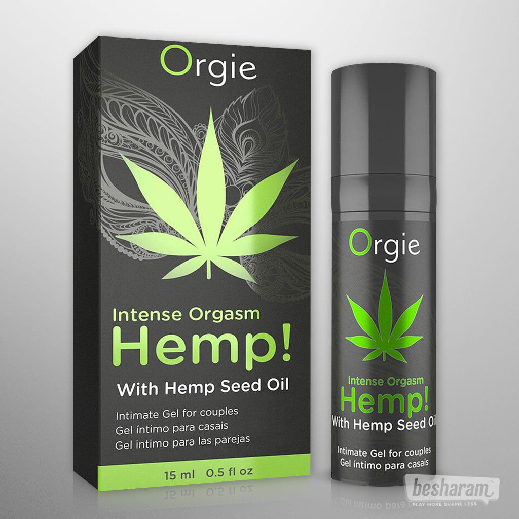 Orgie Hemp! Intense Orgasm Intimate Gel