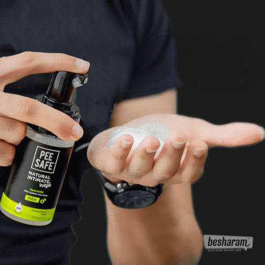 Pee Safe Natural Intimate Wash for Men-IMbesharam.com