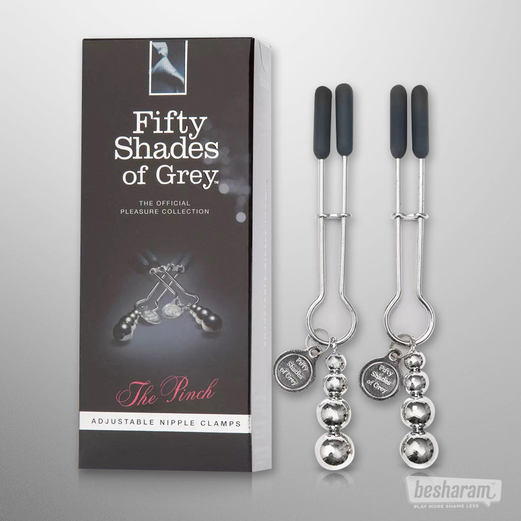 Fifty Shades Of Grey The Pinch Nipple Clamps-IMbesharam.com