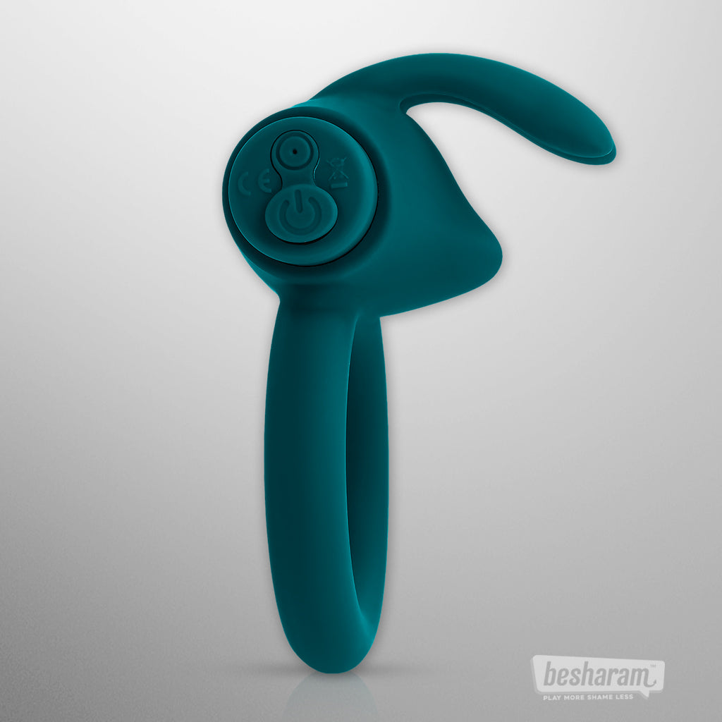 Playboy Bunny Buzzer Vibrating Cock Ring