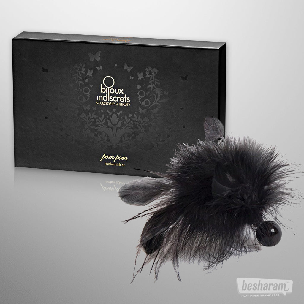 Bijoux Indiscrets Pom Pom Feather Tickler-IMbesharam.com