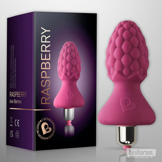 Rocks Off Ass-Berries Vibrating Butt Plug