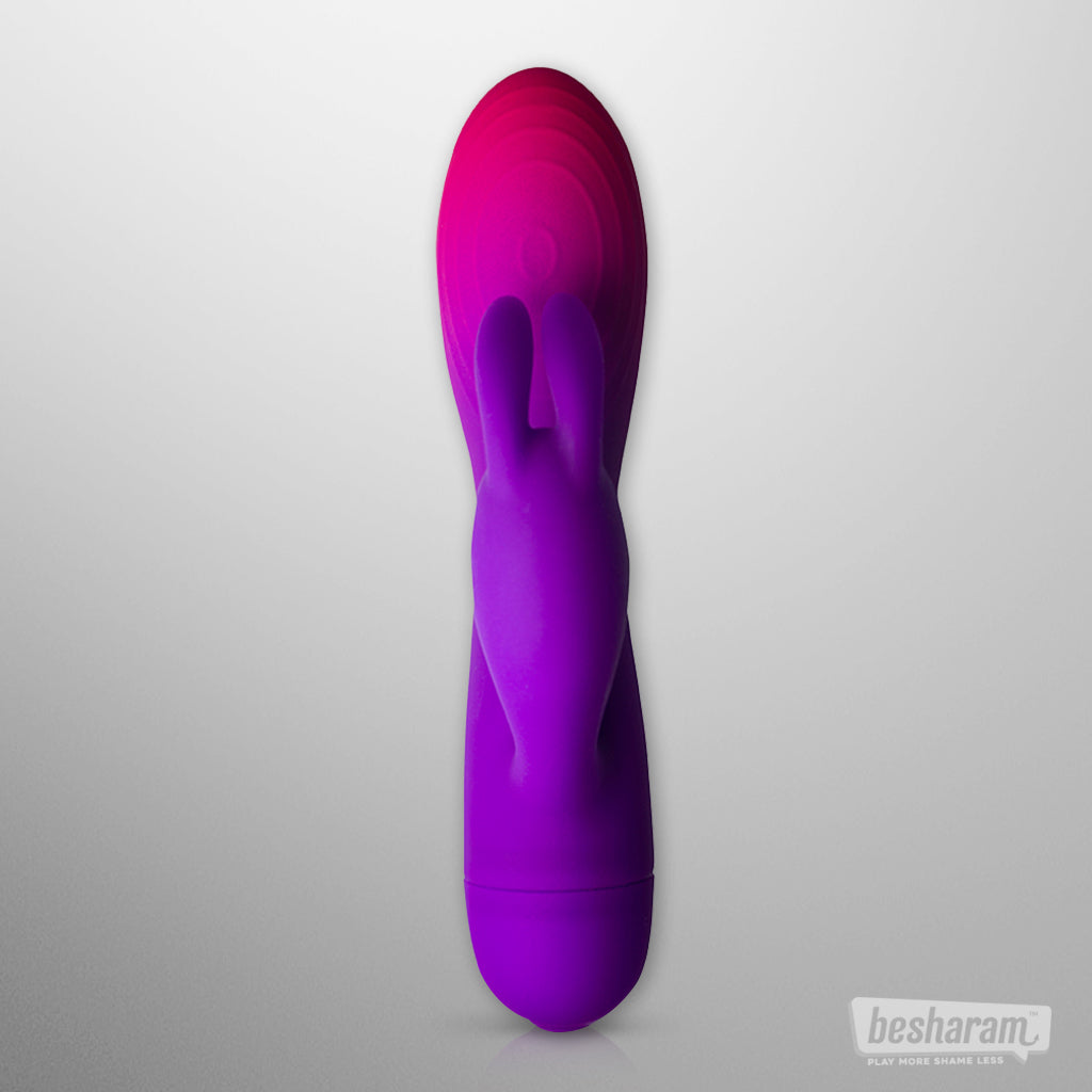 Rocks Off Glo-Girl Rabbit Vibrator-IMbesharam.com