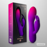 Rocks Off Glo-Girl Rabbit Vibrator-IMbesharam.com
