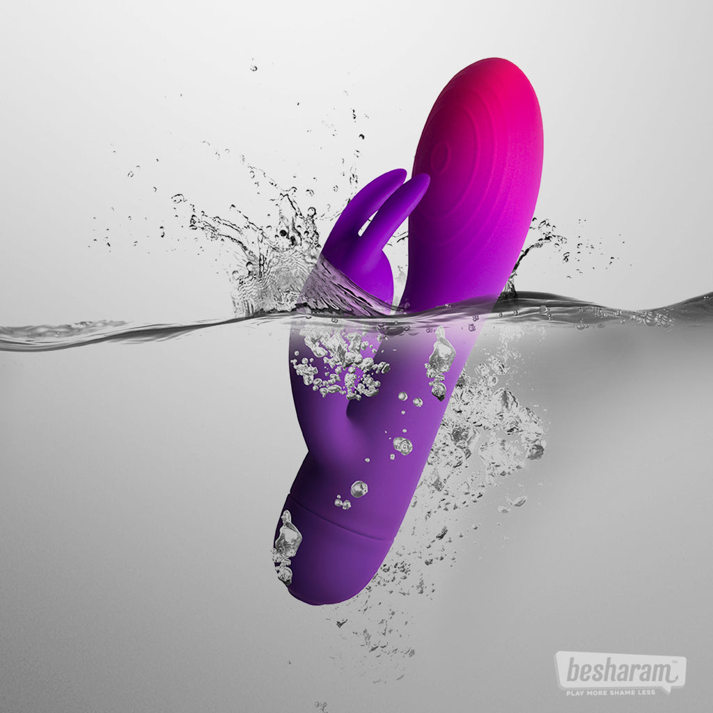 Rocks Off Glo-Girl Rabbit Vibrator-IMbesharam.com
