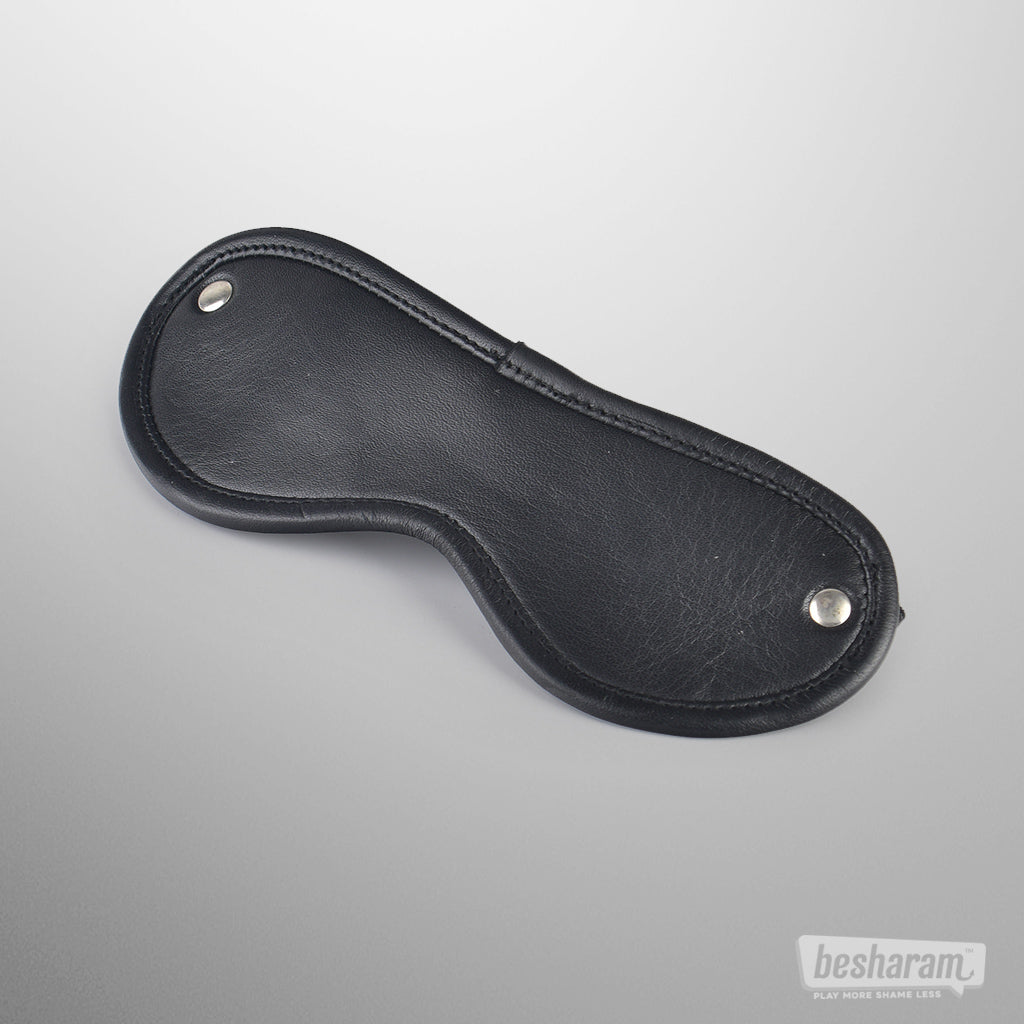 Rouge Leather Blindfold Mask-IMbesharam.com