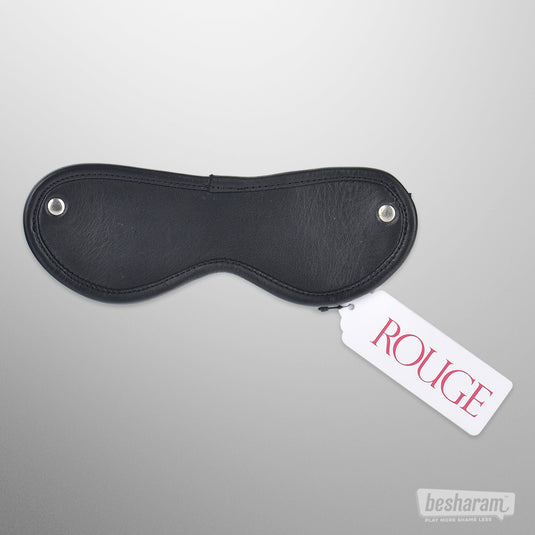 Rouge Leather Blindfold Mask-IMbesharam.com