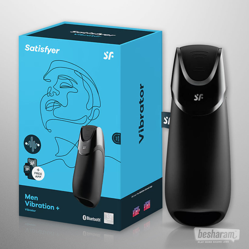 Satisfyer Men Vibration+ App Controlled Masturbator-IMbesharam.com