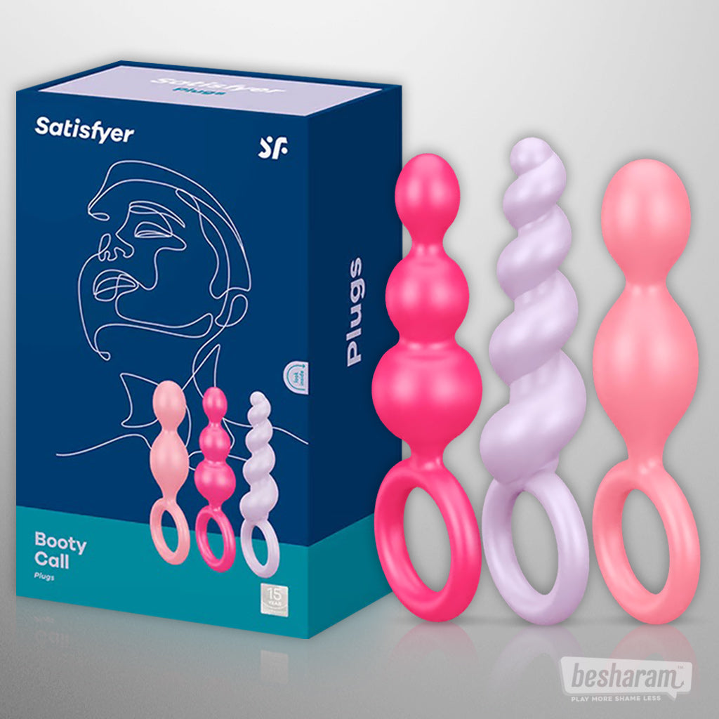 Satisfyer Booty Call Plugs Set-IMbesharam.com