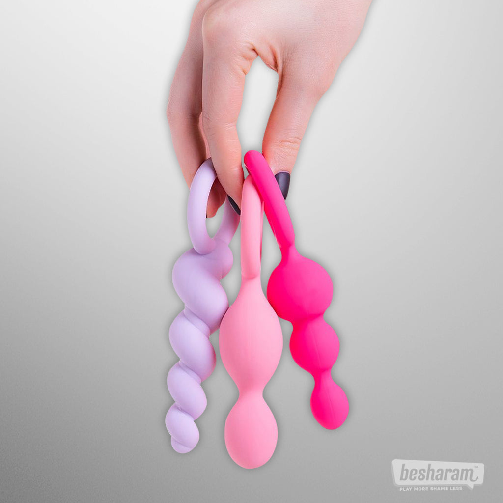 Satisfyer Booty Call Plugs Set-IMbesharam.com