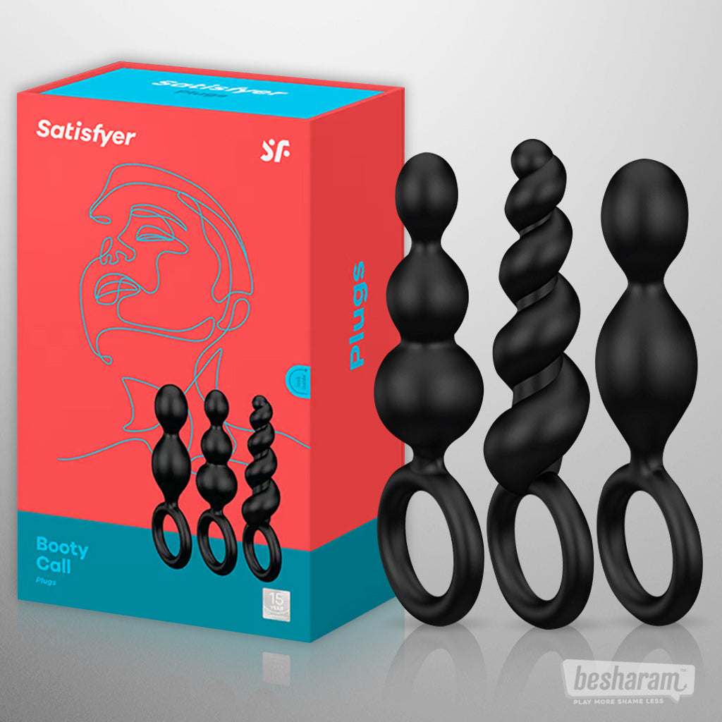 Satisfyer Booty Call Plugs Set-IMbesharam.com