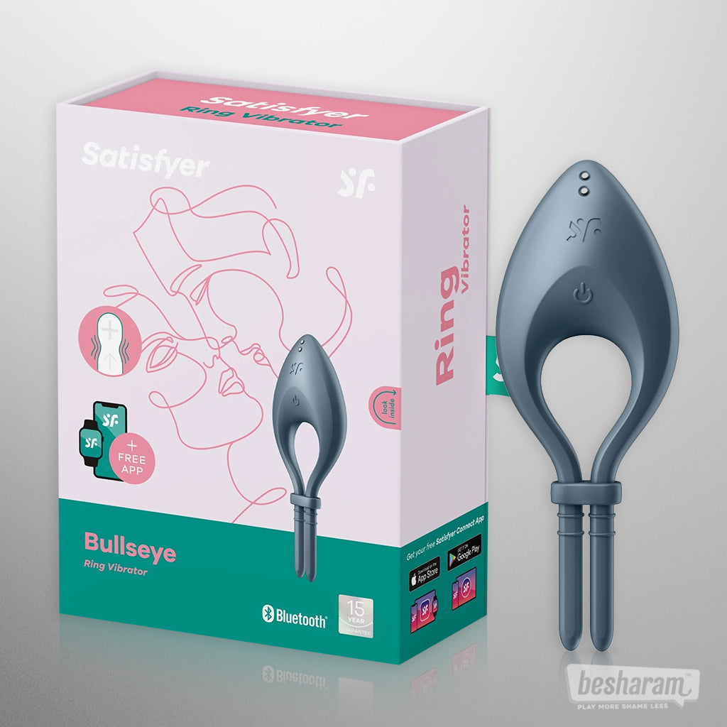 Satisfyer Bullseye App Controlled Cock Ring-IMbesharam.com